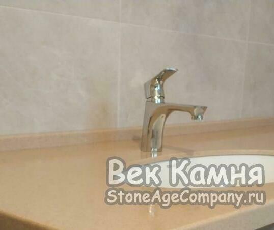 Каменный век столешница из камня в ванную